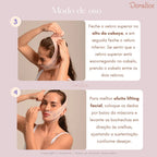 V-Revitalize - Máscara de Contorno Facial - Suaviza Rugas, Papada e Modela o Rosto