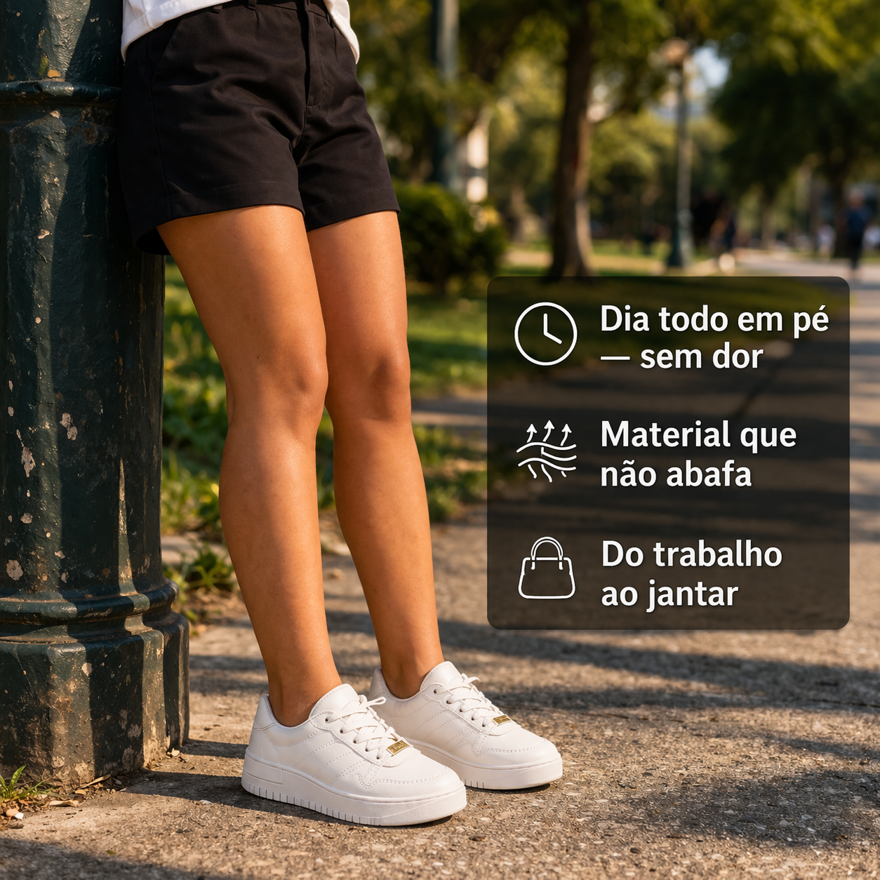 Tênis Feminino Branco