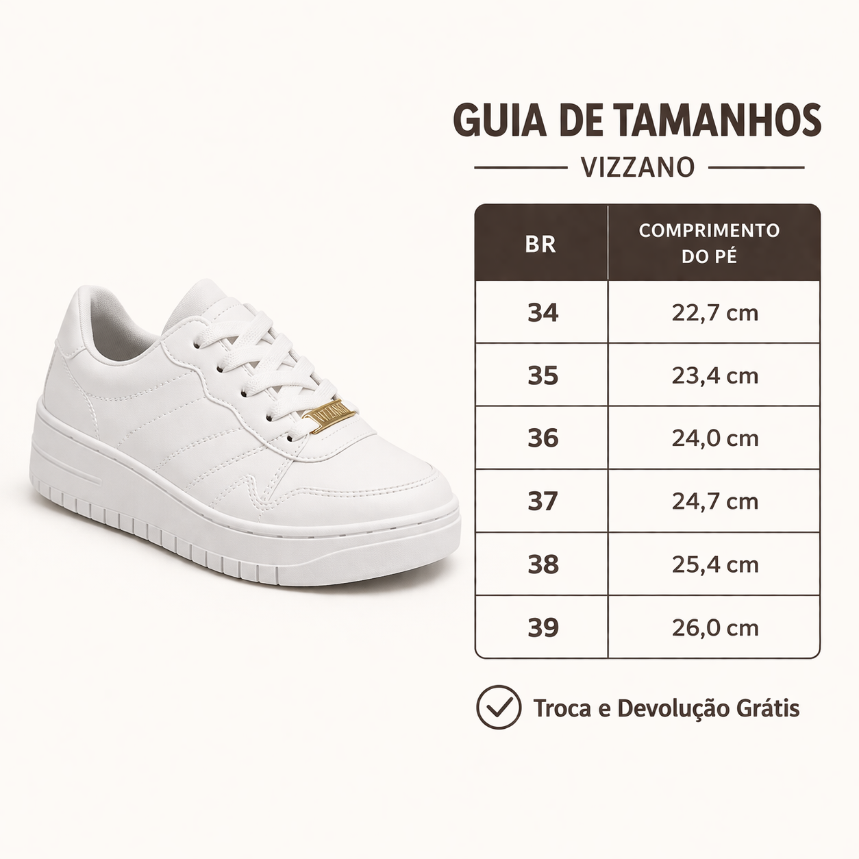 Tênis Feminino Branco