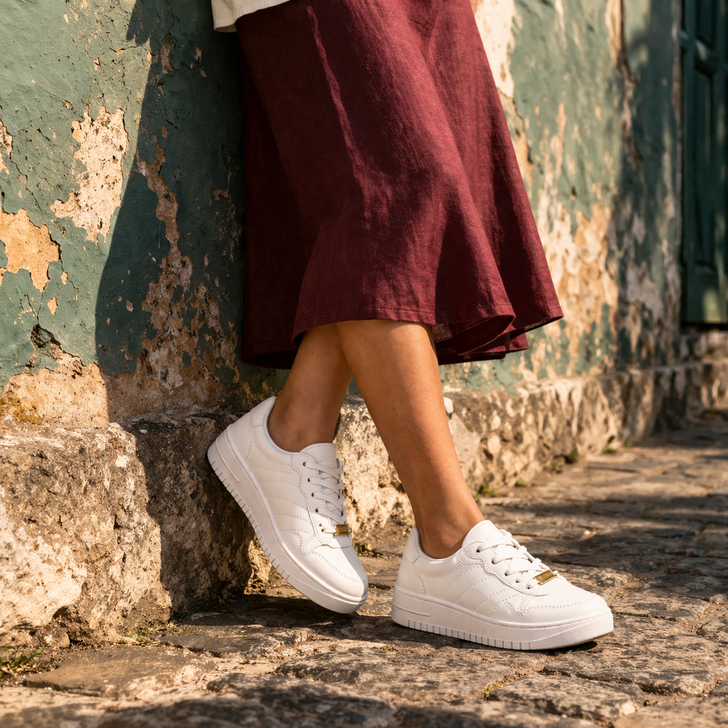 Tênis Feminino Branco