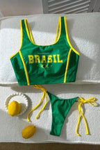 Biquíni de Regata Brazil